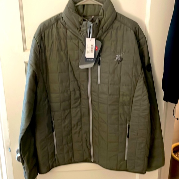 Cutter & Buck Other - Cutter & Buck PrimaLoft® Mens Eco Insulated FZ Puffer Jacket (Poplar) - Large